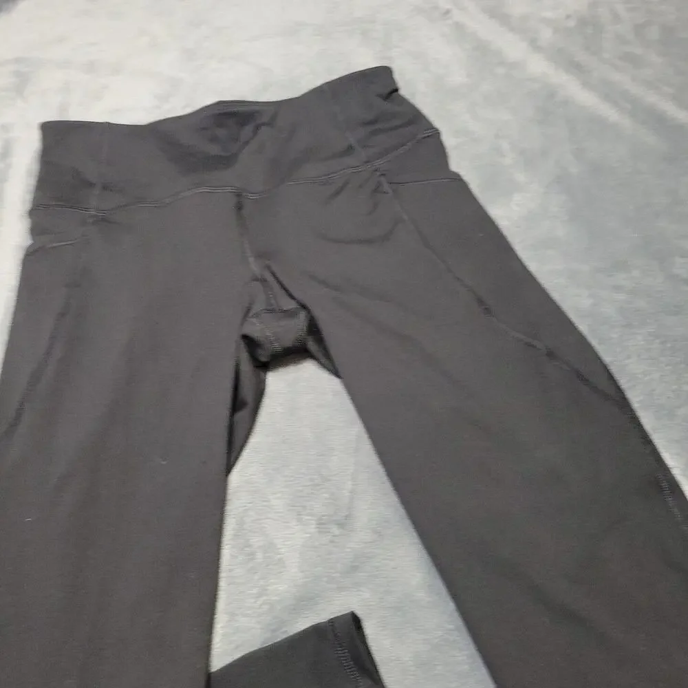 Old Navy Legging Women Large Active‎ Skinny Black Comfort Stretch Pull On Pocket